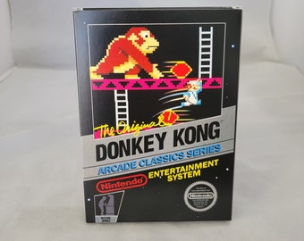 Donkey Kong | NTSC | Nintendo | NES | En | Reproduction Box