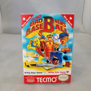 Bad News Baseball | NTSC | Nintendo | NES | En | Reproduction Box