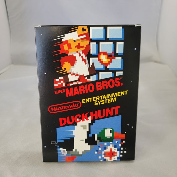 Super Mario Brothers and Duck Hunt | NTSC | Nintendo | NES | En | Reproduction Box