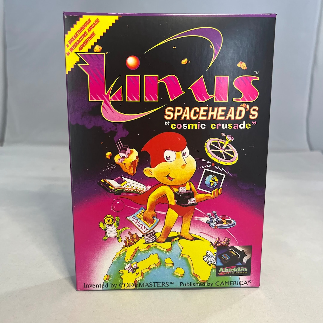 Linus Spacehead's Cosmic Crusade | NTSC | Nintendo | NES | En ...