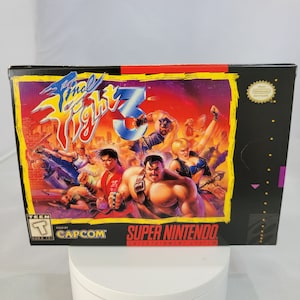 Final Fight 3 | NTSC | Super Nintendo | SNES | En | Reproduction Box and Inner Tray