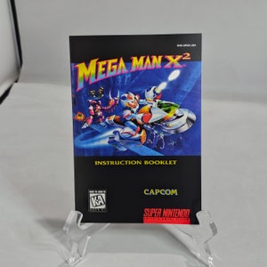 Mega Man X2 | NTSC | Super Nintendo | SNES | En | User Instruction Manual