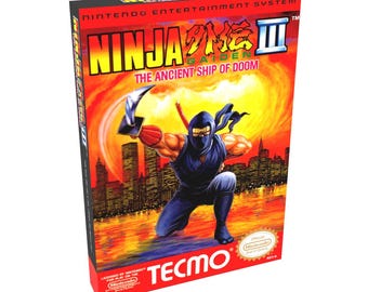 Ninja Gaiden 3 | NTSC | Nintendo | NES | En | Reproduction Box