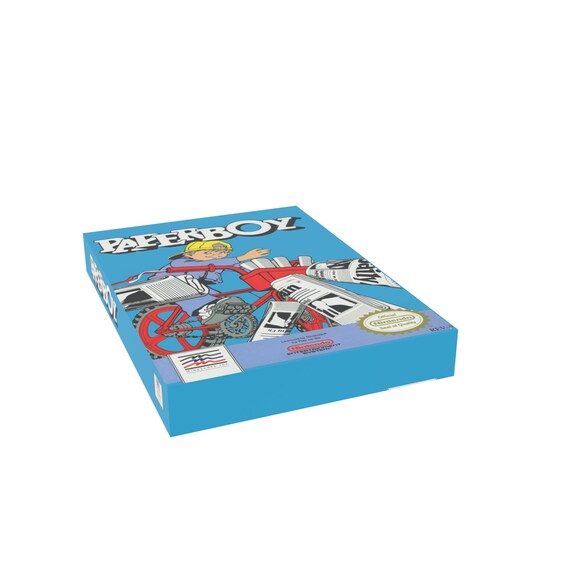 Paperboy | NTSC | Nintendo | NES | En | Reproduction Box - Etsy