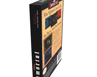The Immortal | NTSC | Nintendo | NES | En | Reproduction Box - Etsy