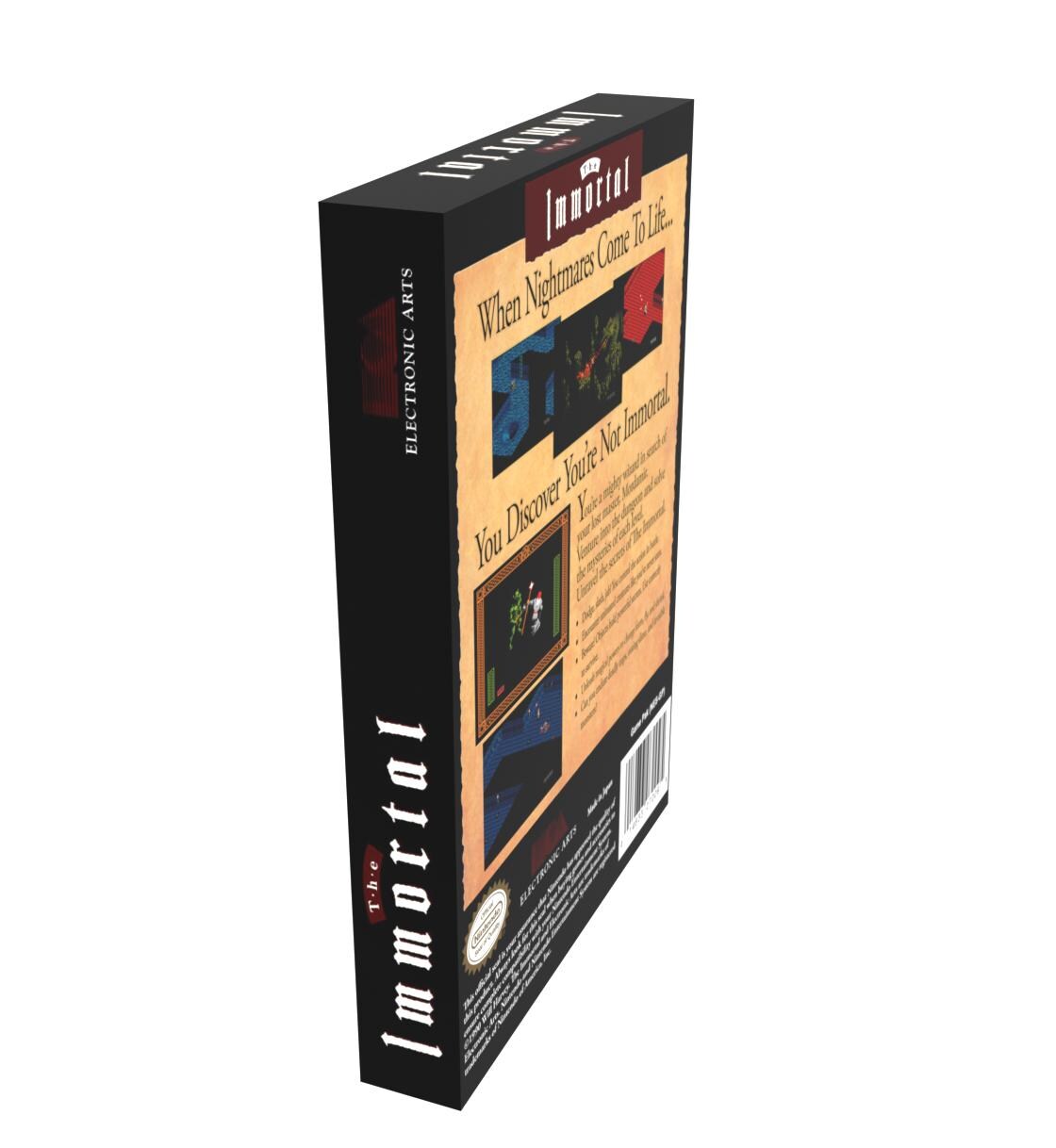 The Immortal | NTSC | Nintendo | NES | En | Reproduction Box - Etsy