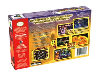 Ms. Pac-man Maze Madness | NTSC | Nintendo 64 | N64 | En