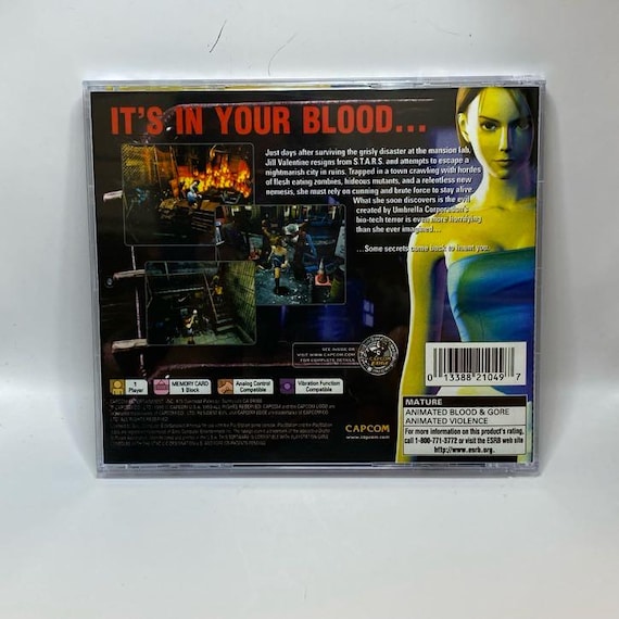 Resident Evil 3 Nemesis | NTSC | Playstation | PS1 | En
