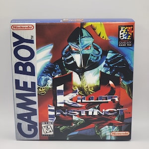 Killer Instinct | NTSC | Gameboy | GB | En | Reproduction Box and Inner Tray