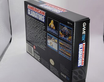 American Gladiators NTSC Super Nintendo SNES En