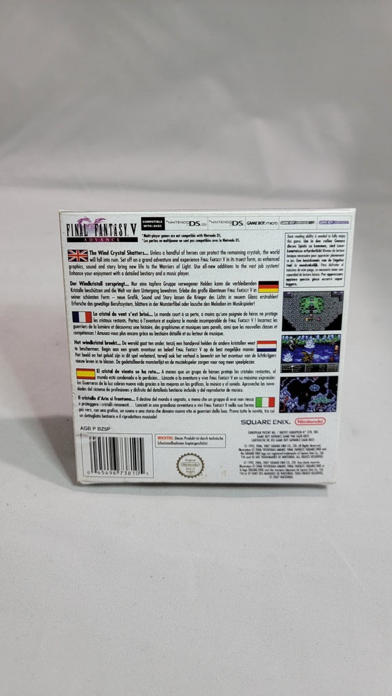 Final Fantasy 5 | NTSC | Gameboy Advance | GBA | En | Reproduction