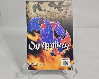 Ogre Battle 64 | NTSC | Nintendo 64 | N64 | En | User Instruction Manual