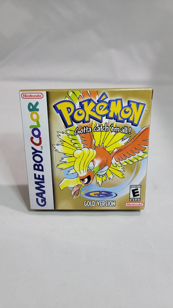 Pokemon Black Version Gameboy Repro Game Cart 