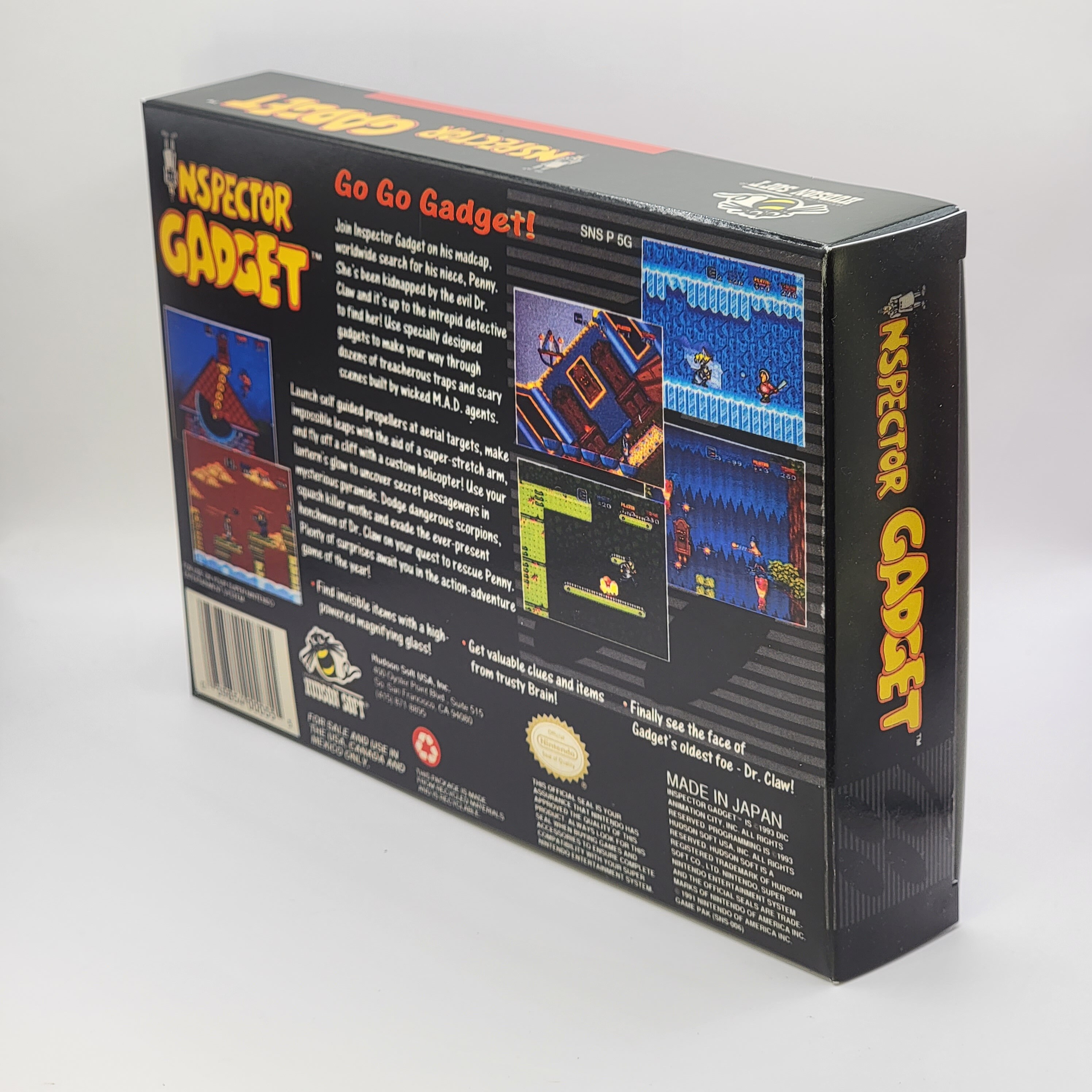 Inspector Gadget | NTSC | Super Nintendo | SNES | En