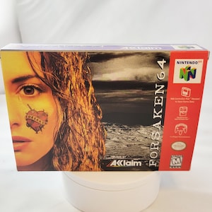 Forsaken 64 | NTSC | Nintendo 64 | N64 | En | Reproduction Box and Inner Tray