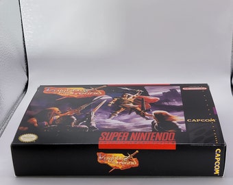 Capcom Demon's Crest Knights Of The Round NTSC Super Nintendo