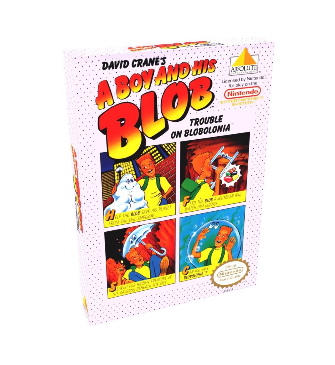 A Boy and His Blob - Etsy
