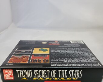 Tecmo Secret of the Stars NTSC Super Nintendo SNES En