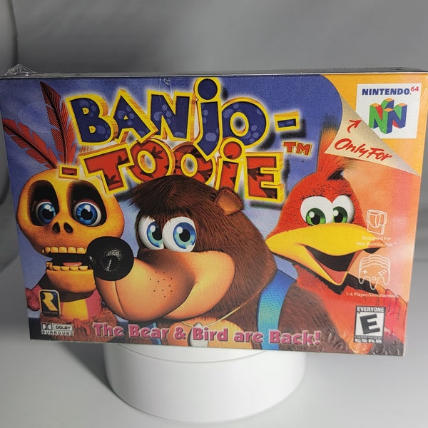 Banjo-Tooie | NTSC | Nintendo 64 | N64 | En | Reproduction Box and Inner Tray