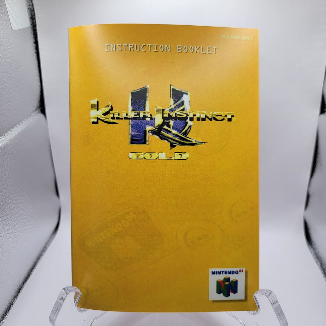 Killer Instinct Gold | NTSC | Nintendo 64 | N64 | En | User