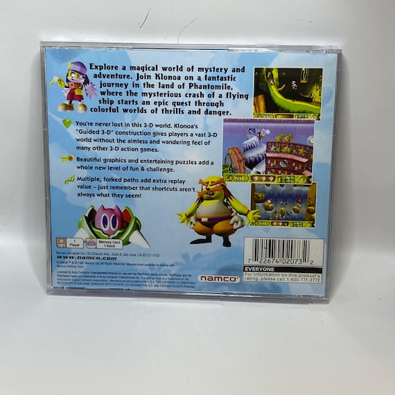 Playstation 1 - Klonoa - Door to Phantoile : Aazon.es