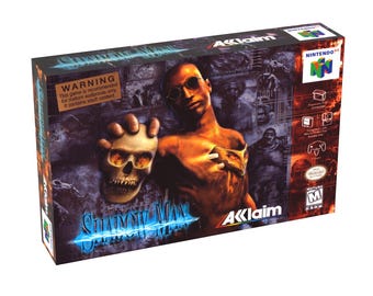 Shadow Man | NTSC | Nintendo 64 | N64 | En | Reproduction