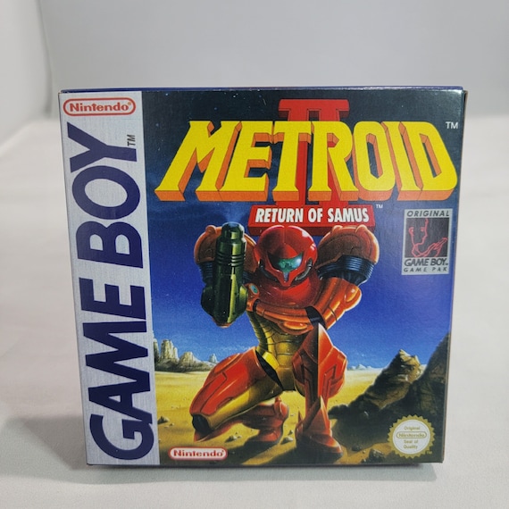 メトロイドII Metroid 2 ゲームボーイ　gameboy 箱　説明書有り ゲームボーイ『メトロイドII RETURN OF SAMUS』 | BEEP