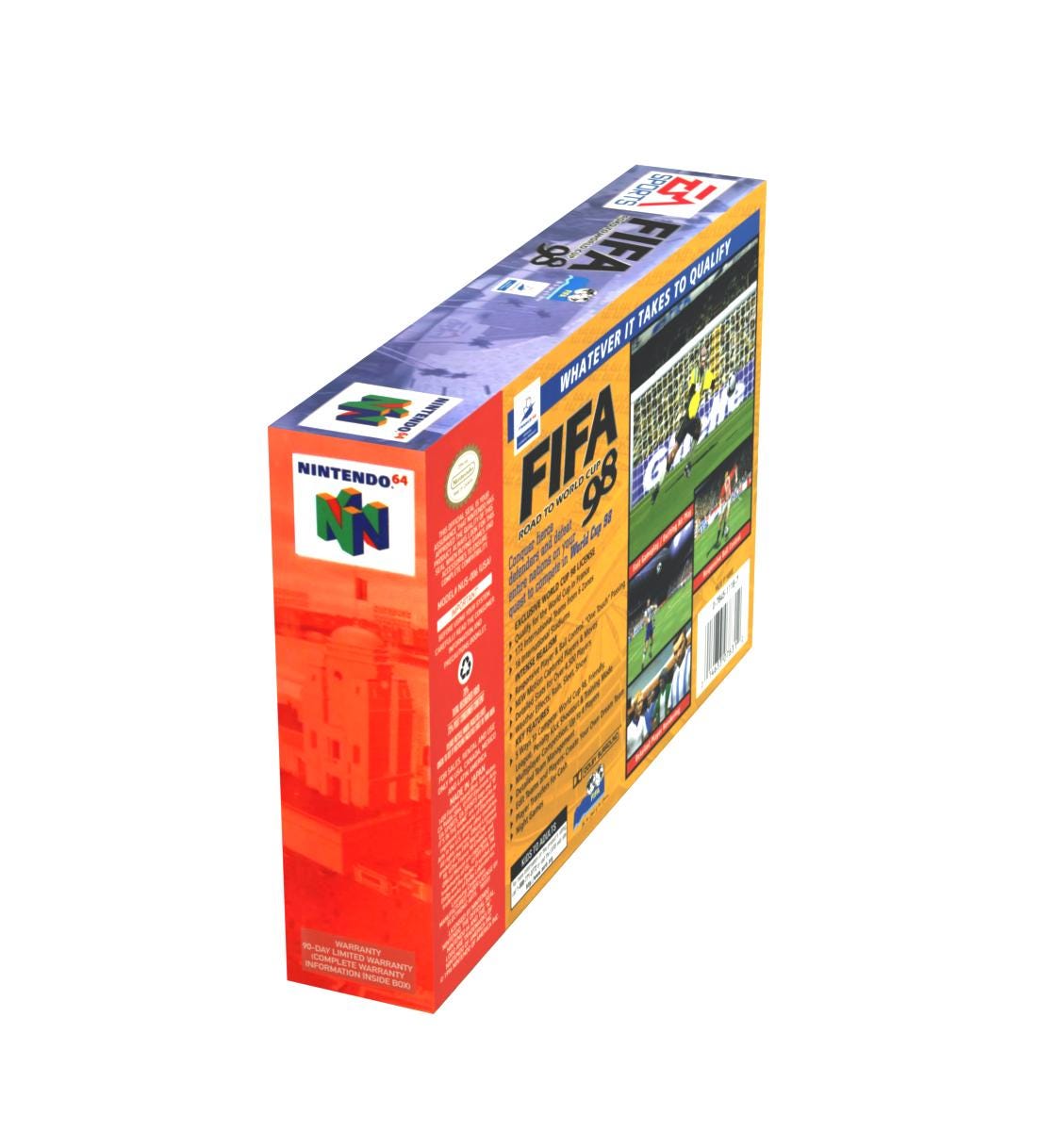 Fifa Road to the World Cup 98 | NTSC | Nintendo 64 | N64 | En