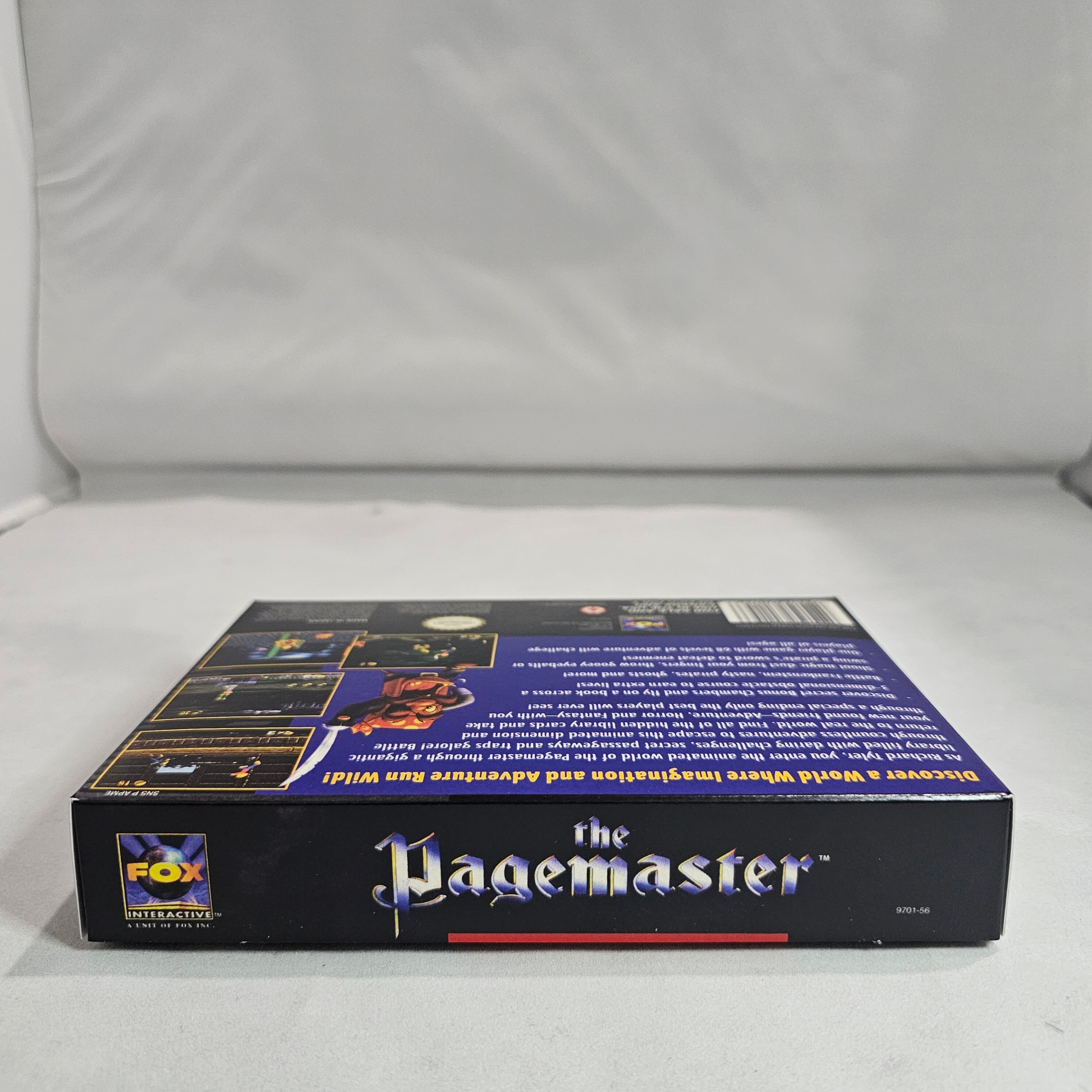 The Pagemaster | NTSC | Super Nintendo | SNES | En | Reproduction