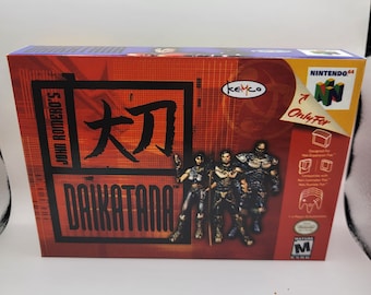 Buy Daikatana NTSC Nintendo 64 N64 En Reproduction Box