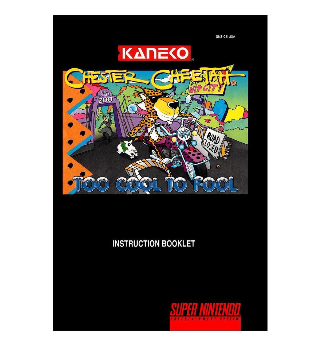 Chester Cheetah Too Cool to Fool | NTSC | Super Nintendo | SNES