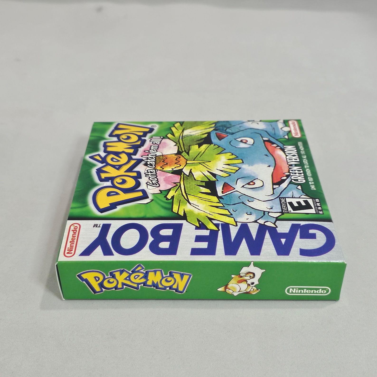 Pokemon Green [custom] | NTSC | Gameboy | GB | En | Reproduction Box ...