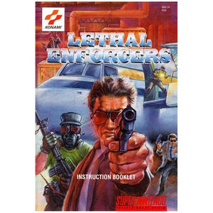 Lethal Enforcers | NTSC | Super Nintendo | SNES | En | User Instruction Manual