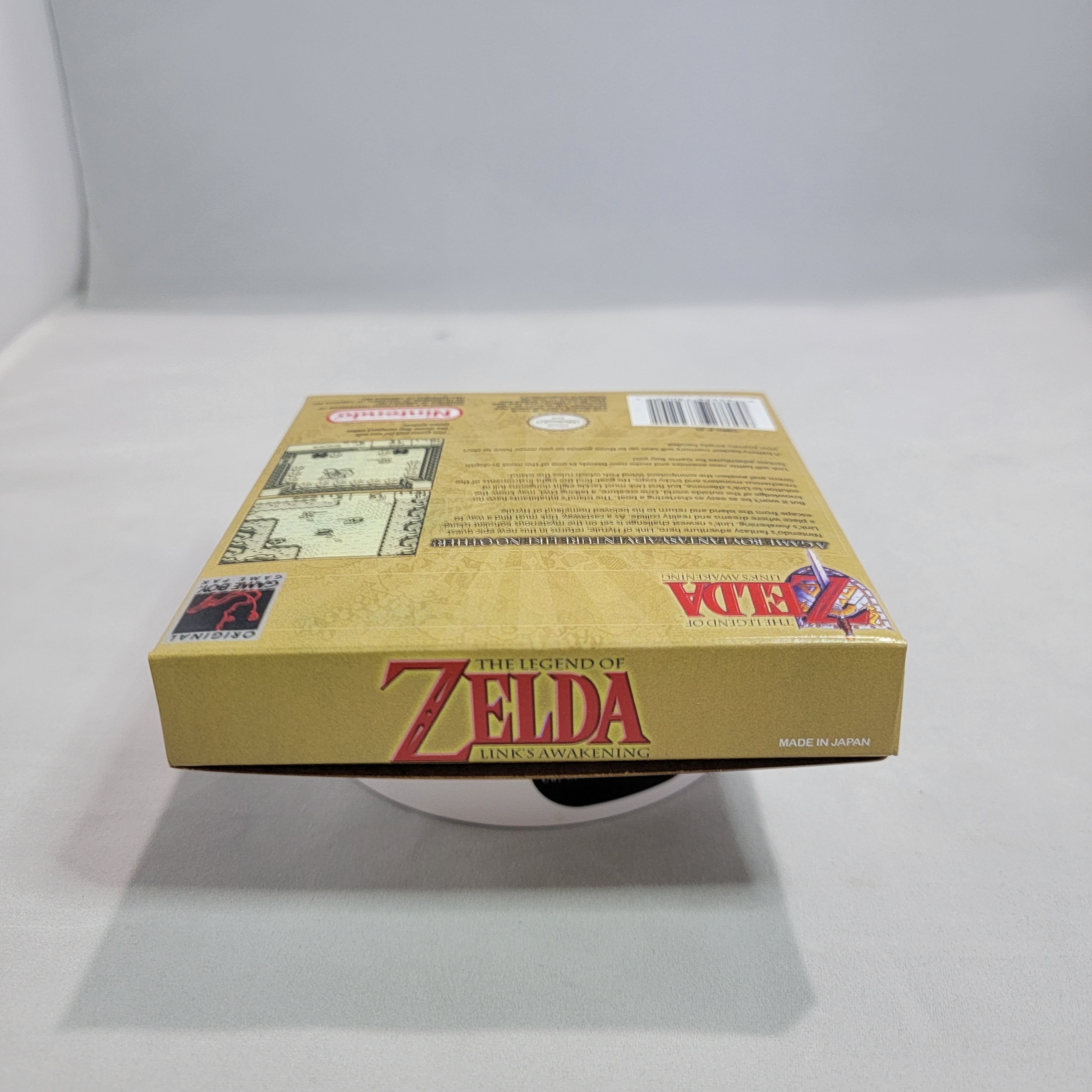 Nintendo Gameboy GB Legend of Zelda box Links Awakening From Japan