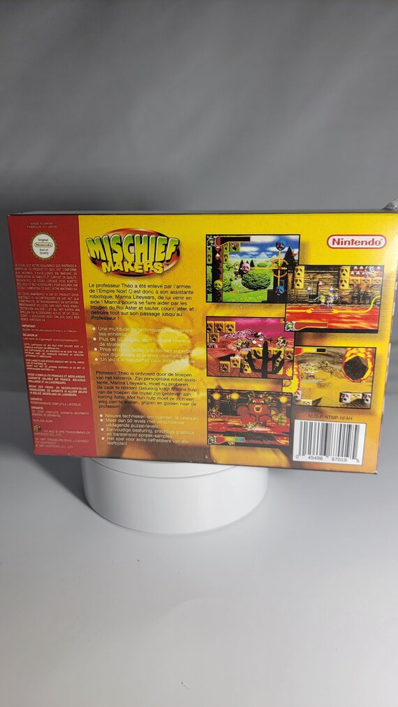 Mischief Makers | PAL | Nintendo 64 | N64 | Fr,nl | Reproduction