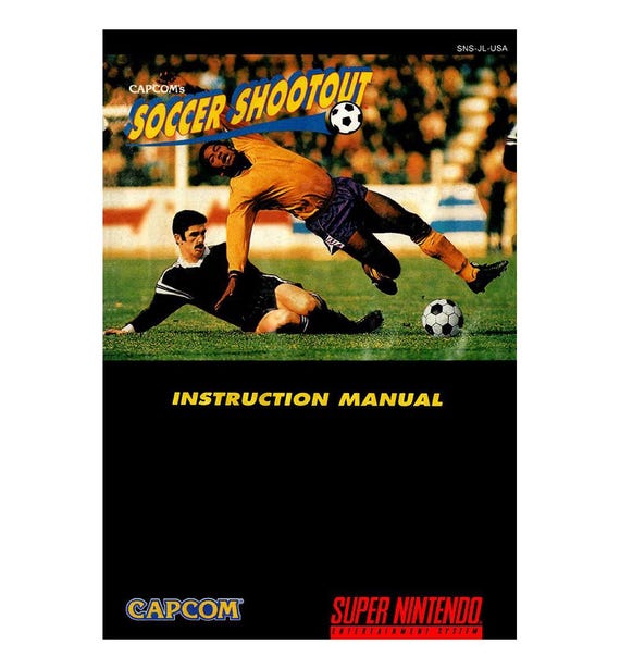 Capcom's Soccer Shootout | NTSC | Super Nintendo | SNES | En