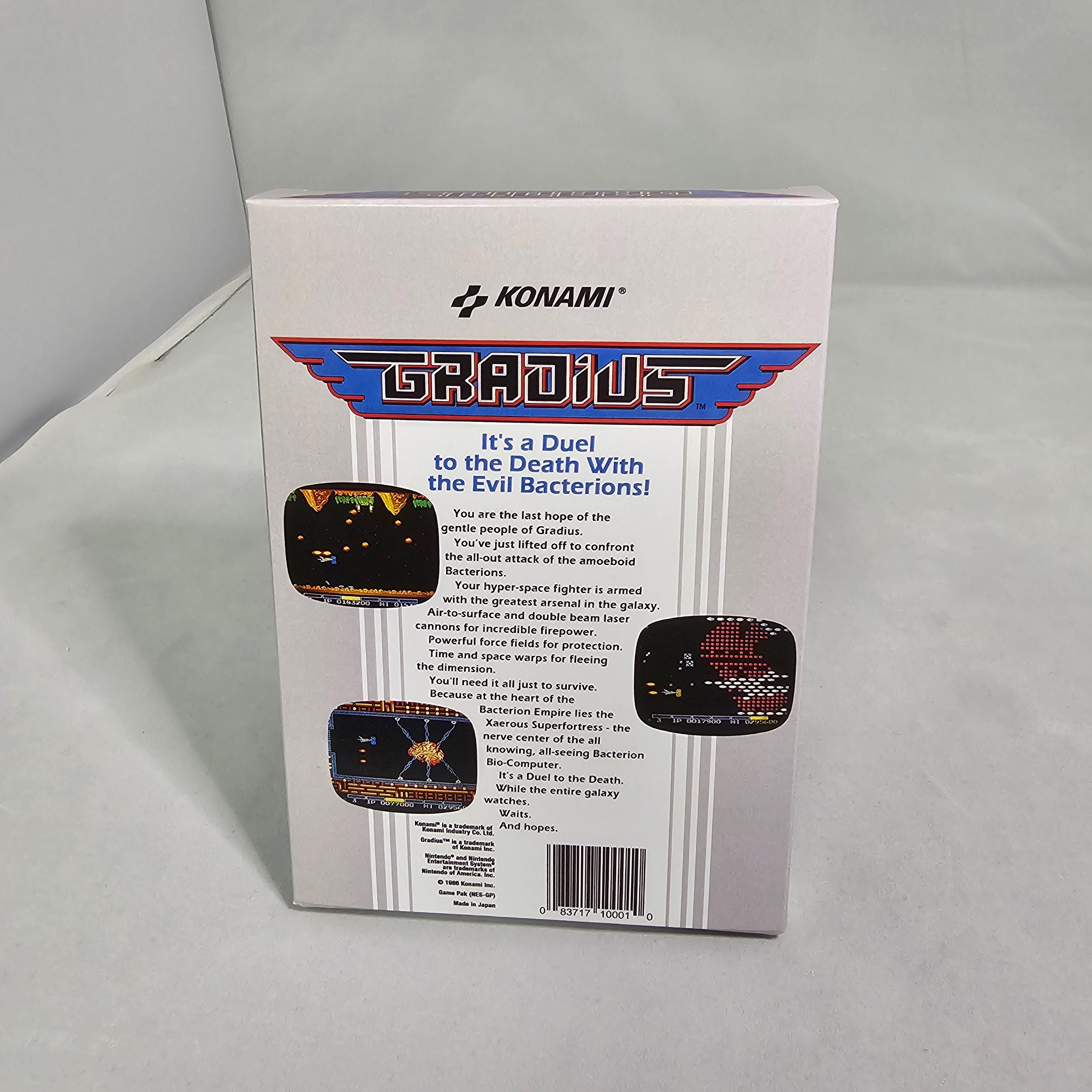 Gradius | NTSC | Nintendo | NES | En | Reproduction Box - Etsy