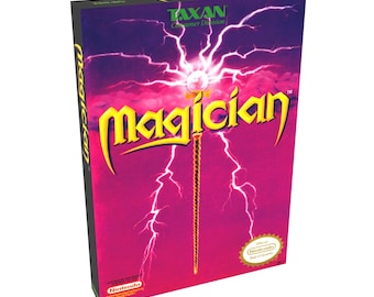 Magician | NTSC | Nintendo | NES | En | Reproduction Box