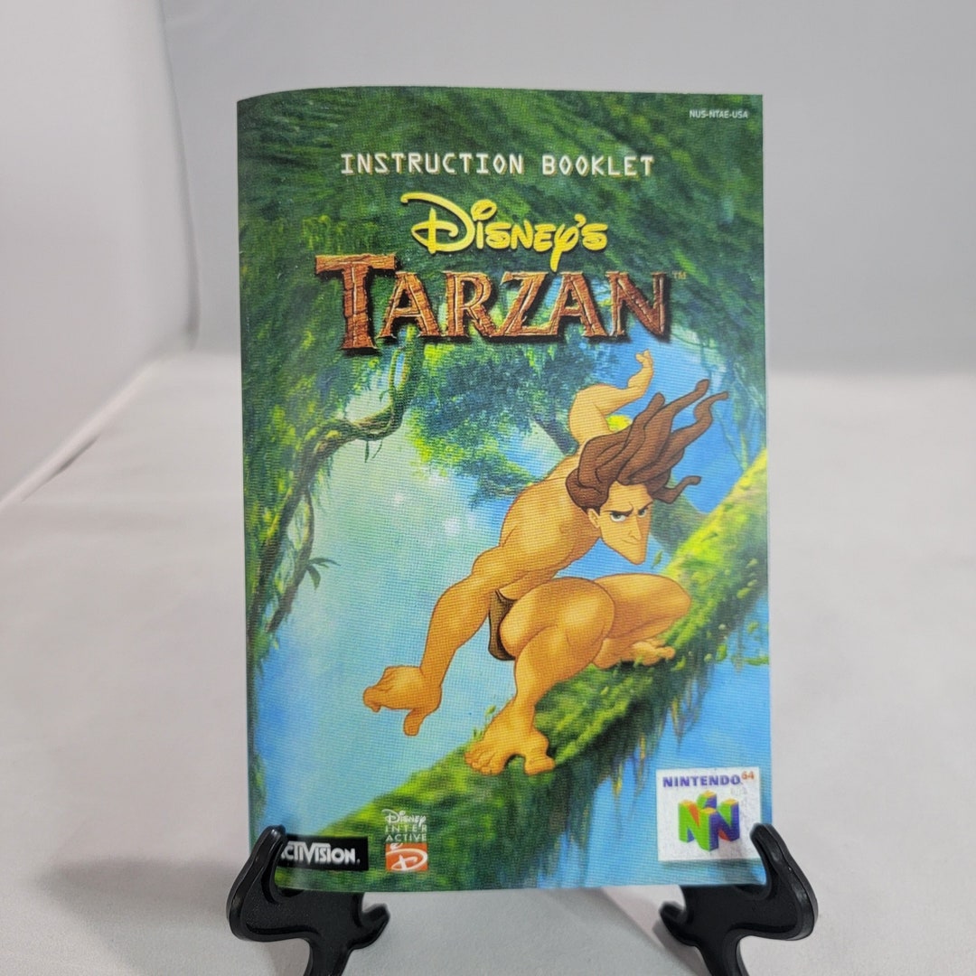 Tarzan | NTSC | Nintendo 64 | N64 | En | User Instruction Manual
