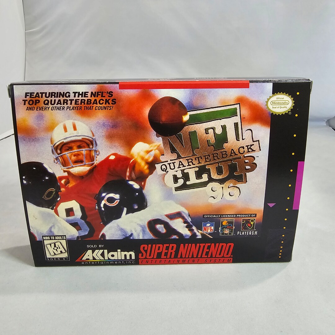 NFL Quarterback Club 96 | NTSC | Super Nintendo | SNES | En