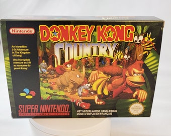 Super Nintendo Donkey Kong Country 3 Box - Etsy