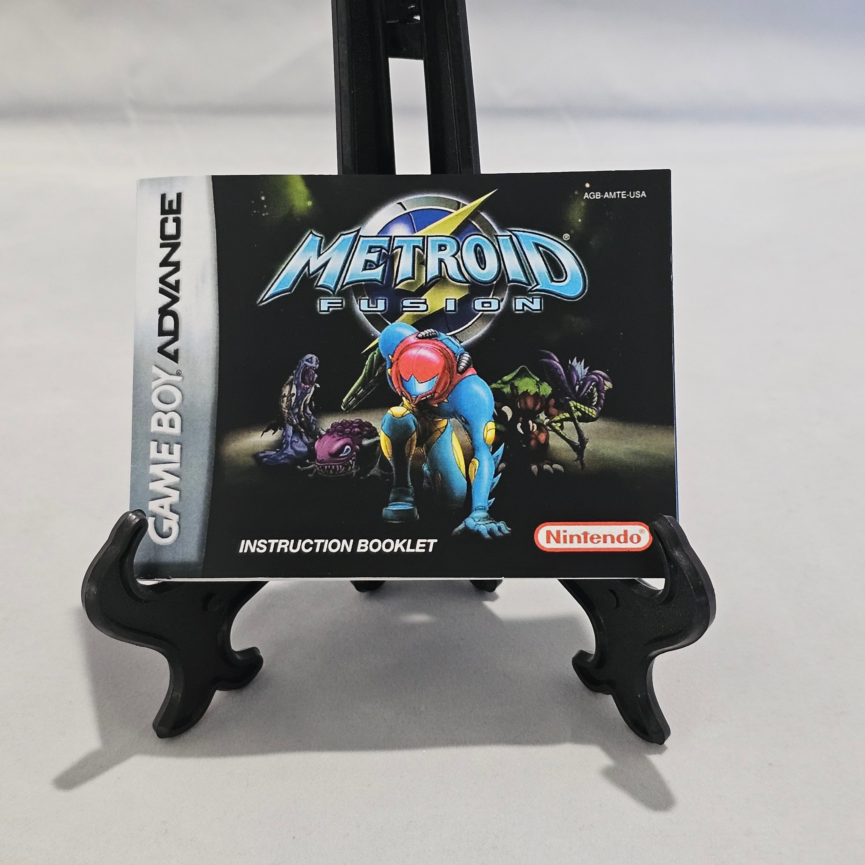 Jeu Metroid Fusion (Fuston) Sur Game Boy Advance - Bon état