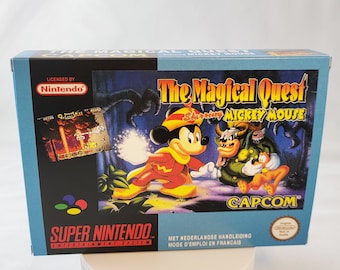 The Magical Quest Starring Mickey Mouse PAL Super Nintendo