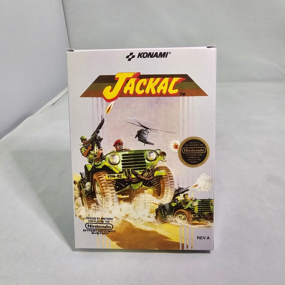 Jackal | NTSC | Nintendo | NES | En | Reproduction Box - Etsy