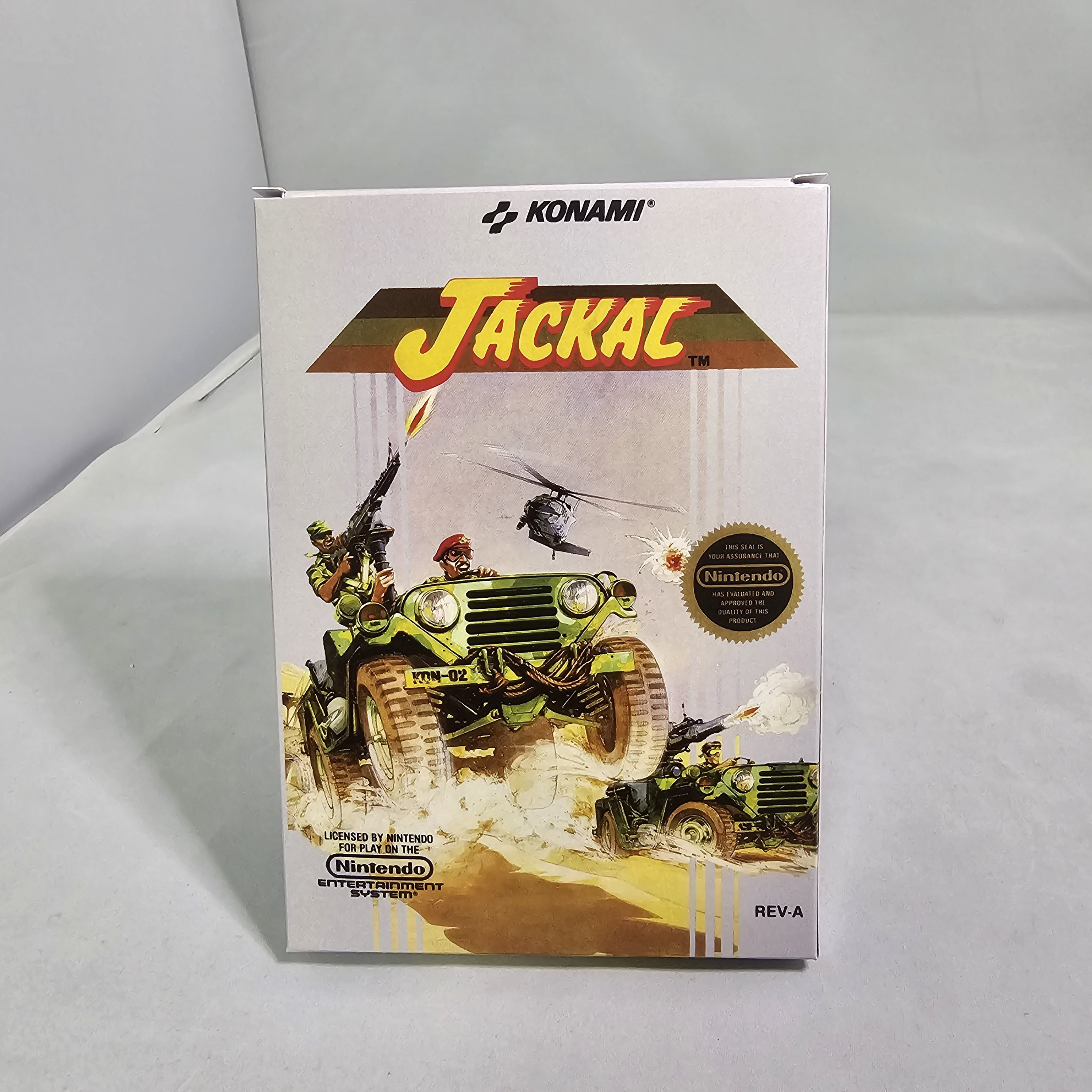 Jackal | NTSC | Nintendo | NES | En | Reproduction Box - Etsy