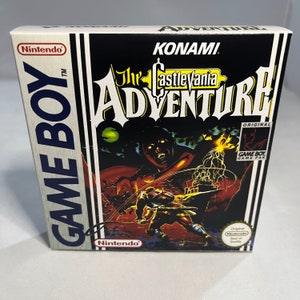 Castlevania Adventure | NTSC | Gameboy | GB | En | Reproduction Box and Inner Tray