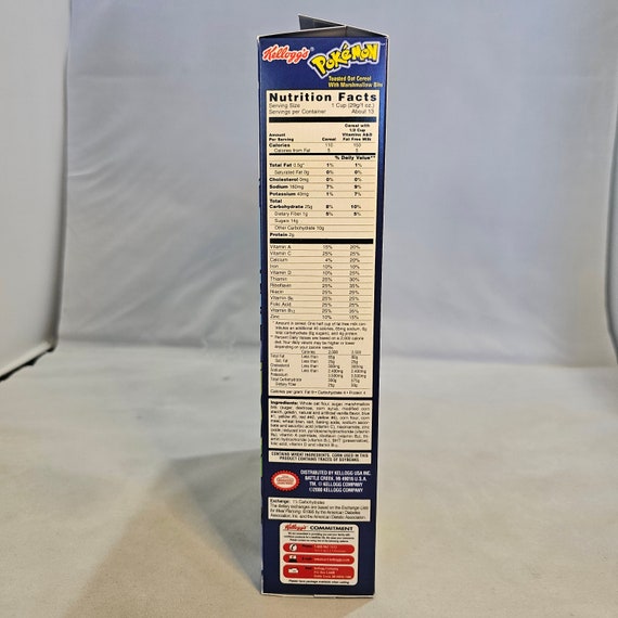 pokemon cereal cards value Pokemon | Kellogg's | Reproduction Vintage Cereal Box