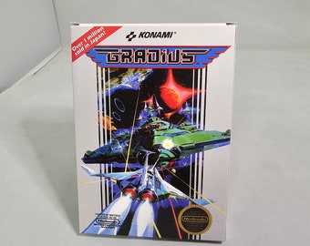 Gradius | NTSC | Nintendo | NES | En | Reproduction Box