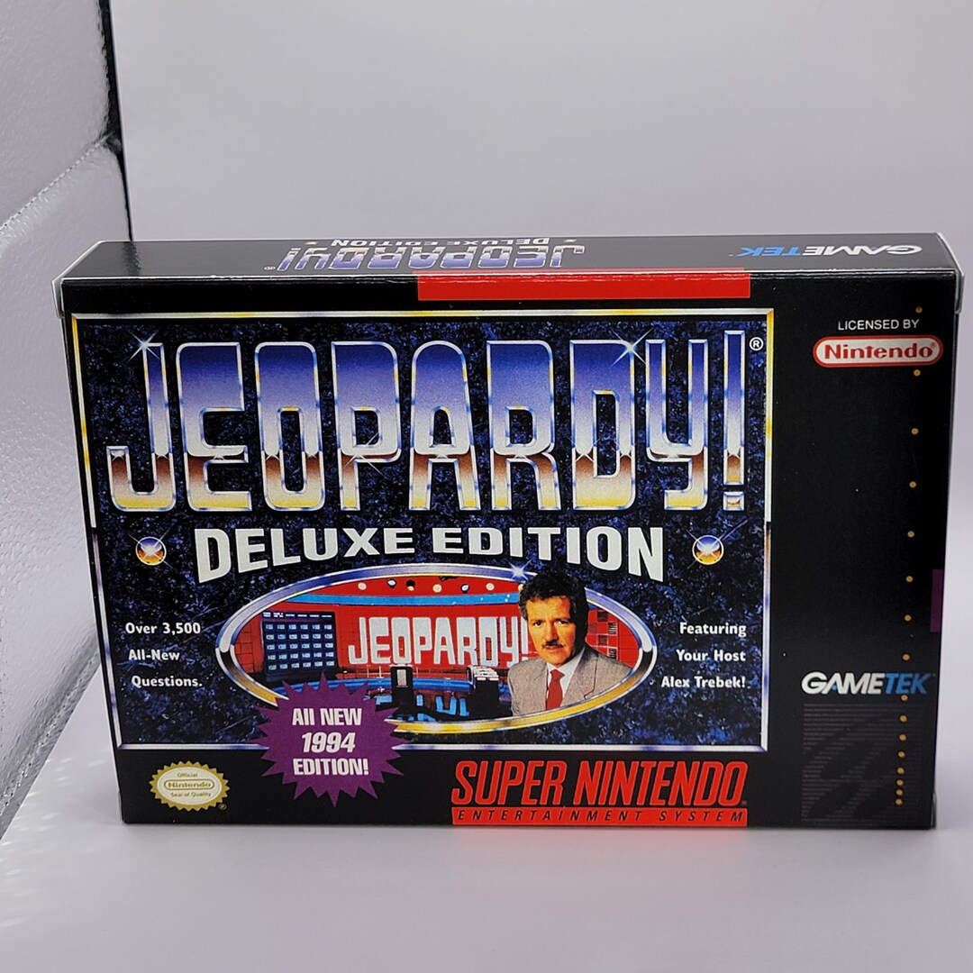 Jeopardy Deluxe Edition | NTSC | Super Nintendo | SNES | En