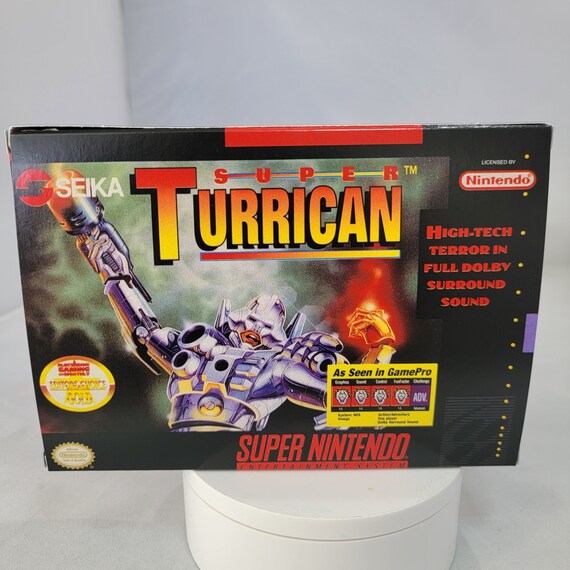 Super Turrican | NTSC | Super Nintendo | SNES | En | Reproduction